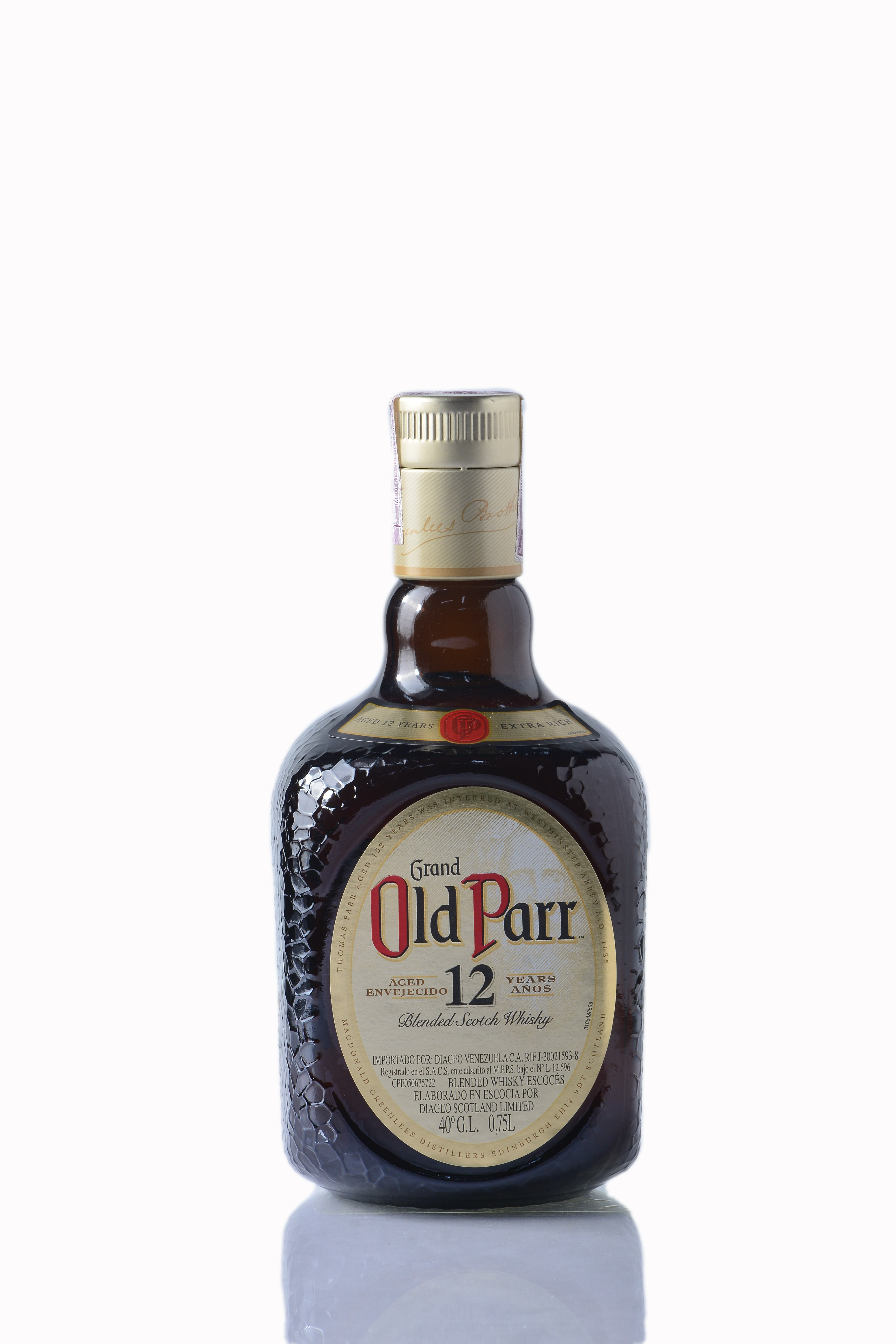 OLD PARR 12 X 750ML